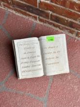 Garden book decor