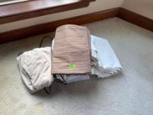 towels and heating blanket