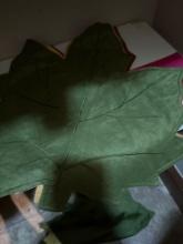 Four leaf placemats and 4 placemats