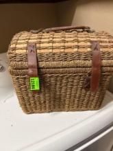 picnic basket and set