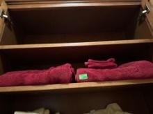 red towels