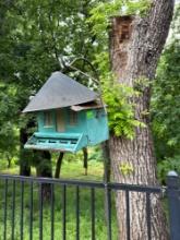 outdoor bird house