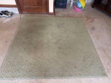Rugs x 2, 2 feet by 3 feet and 6 feet by 6 feet