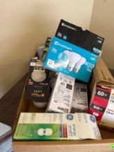 Box of light bulbs