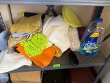 car towels and soap