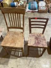 Vintage Wood Chairs