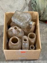 Vintage Glass jars