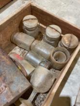 Vintage Jars, bottles, lunch pale and more