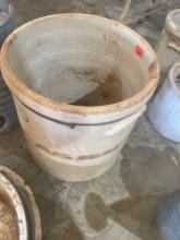 Vintage large flower pot