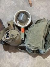 Vintage Army water Canteen and more