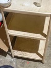 Small 3 tier metal shelf