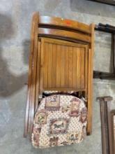 Foldable wood Chairs
