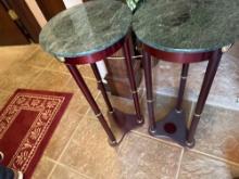 Plant stands, height 27.5