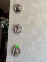 Doll wall decor, 3 piece