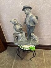 Man and woman, stand