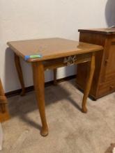 Wooden side table