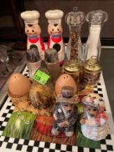Salt and pepper shakers