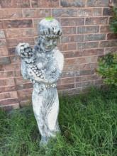 outdoor girl decor