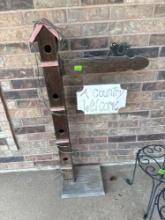 bird house welcome sign