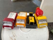 Vintage Tonka toy trucks