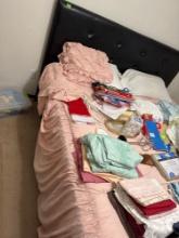 King size bed, items on bed are not included, bring Help to move