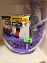 Heat iron, glue guns and glue