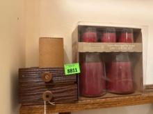 candles and holders