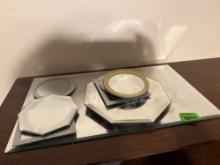 glass drink holders