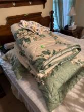 comforter and pillow