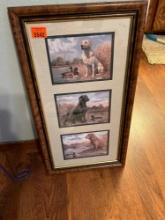Frame with 3 animal pictures
