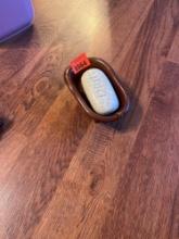Soap dish shaped like an old tub