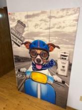 Large Dog picture - 3 pieces Measurements in photos Buy responsible loading and moving