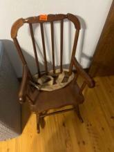 Childs rocking chair