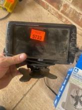 Possibly a small tv for car or old navigation