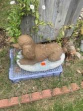 Outdoor dog decor