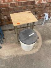 Ceramic pot and yard decor