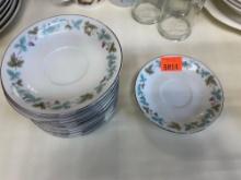 Vintage china cup saucers