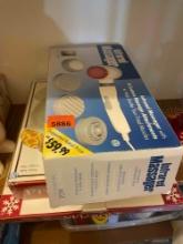 Snowman plate, massager,