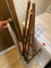 Folding ironing board