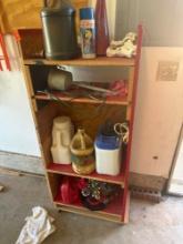 Shelving with all contents Measurements in photos Buyer responsible loading and moving