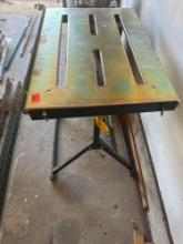 Metal work stand