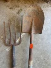 Shovel and pitch fork 2 times the money
