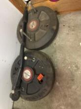 Craftsman wheel weights with mounting rod