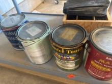 Varnish and paint cans
