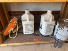 Paint, Kerosene, surge protector, insulation tape