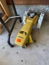 Tractor yard sprinkler