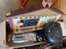 Radio, fall decor and other misc items