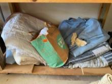 Lot contains Misc bedding