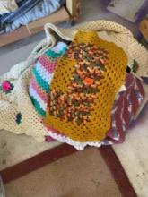 Crocheted blankets