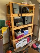 Shelves Contents not included Measurements in photos Buyer responsible loading and moving